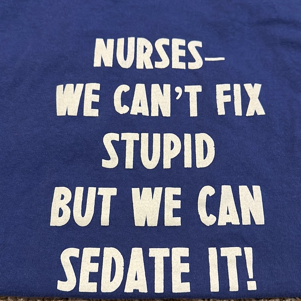 Women’s size medium Nurse Tee